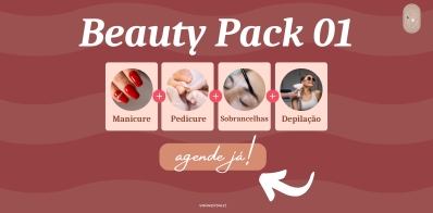 Beauty Pack 01 – Manicure, Pedicure, Sobrancelhas e Depilação por 65€ | WeShine Estética